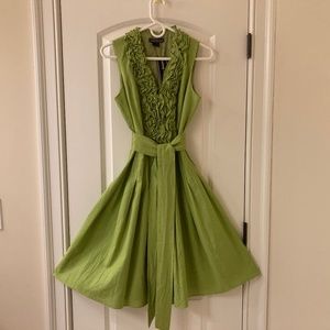 Jessica Howard green  dress